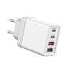2A2C Port 55W EU Wall Charger PD Fast Charging Technology Multiple Device Support Safety