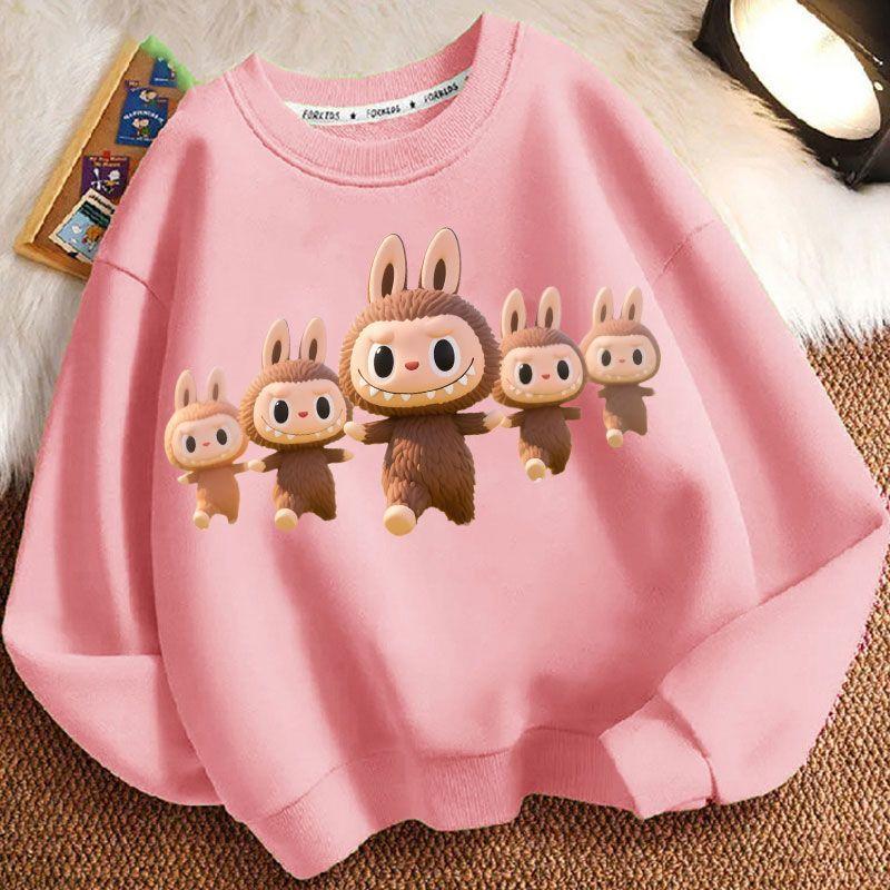 Children's Casual Round-neck Sweatshirt, Fashionable Long-sleeved Sweatshirt for Boys and Girls In Spring and Autumn