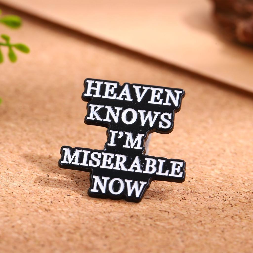 Creative Cartoon English Alphabet Series Alloy Brooch Fashion Versatile Metal Badge Clothes Accessories Clothing