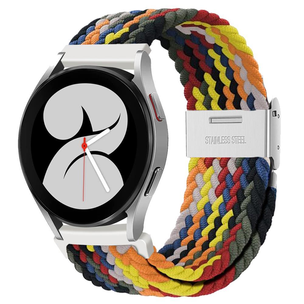 20/22mm Strap for Samsung Galaxy Watch 6/7/5/pro/4/Classic/46mm/active 2 Gear s3 braided Elastic bracelet Huawei GT/2/3 Pro band