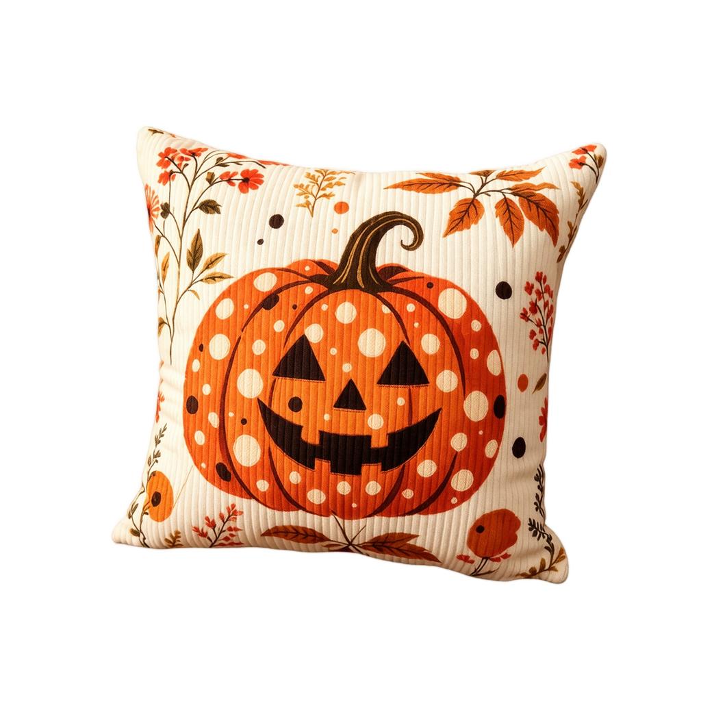 Halloween Pumpkin Decorative Throw Cover - Home Decor