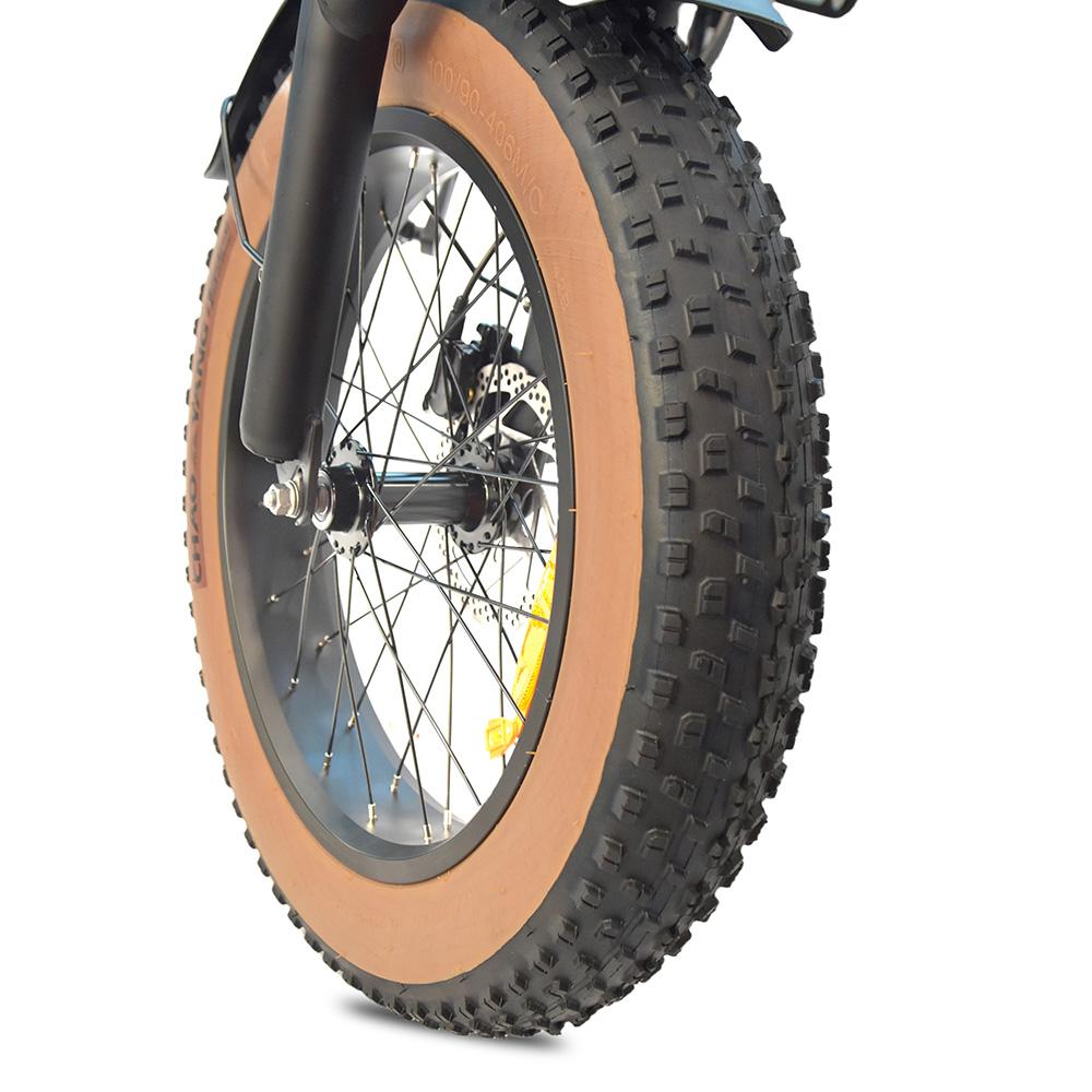 Elektrofahrrad DYU M20 1000W Motor 20" Fat Tire Vollgefedert Erwachsenen E-Bike 48V 18.2AH Doppelte Hydraulikbremse Shimano 7-Gang