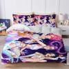 Movie D-Demon H-Hunters Duvet Cover Set Soft Wash Cotton Bed Comfortable Student Dormitory Home Girl's Gift Baby Bedding