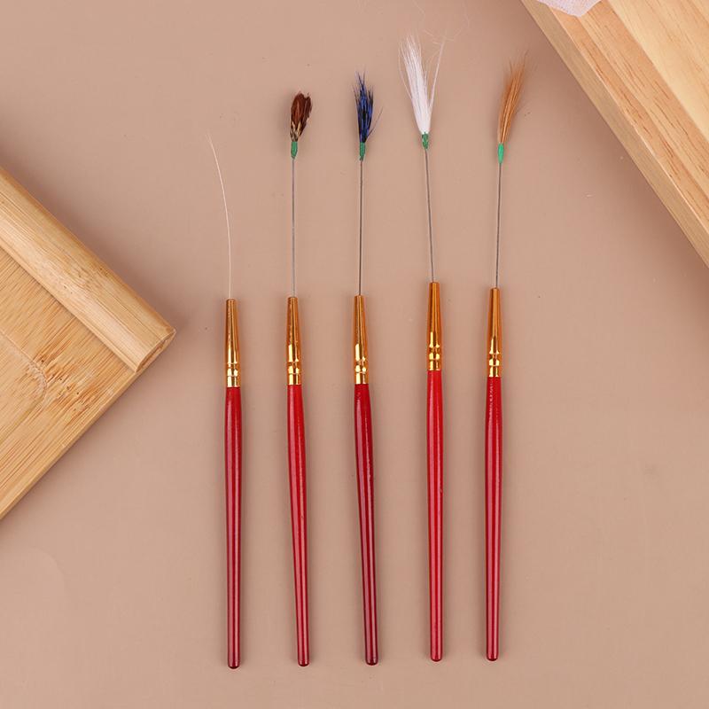 1/5 Stück Ohrenreiniger Wachsentferner Kürette Erwachsener Holzgriff Ohrenschaufel Werkzeuge Löffelreiniger Gesundheitspflege Ohrpflege Werkzeug Löffelreiniger Stäbchen