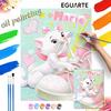 Disney Marie Cat oil paint by numbers painting kit handmade diy home decor gifts wall art canvas picture drawing for adults painting