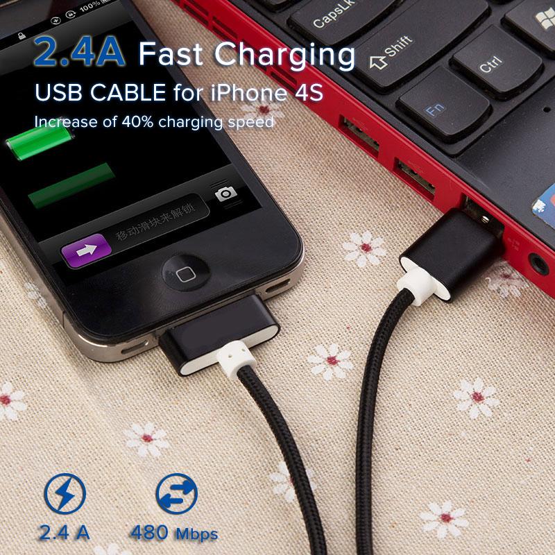 Buy Usb Data Charger Cable 1m Cable For Iphone 4s And Ipad