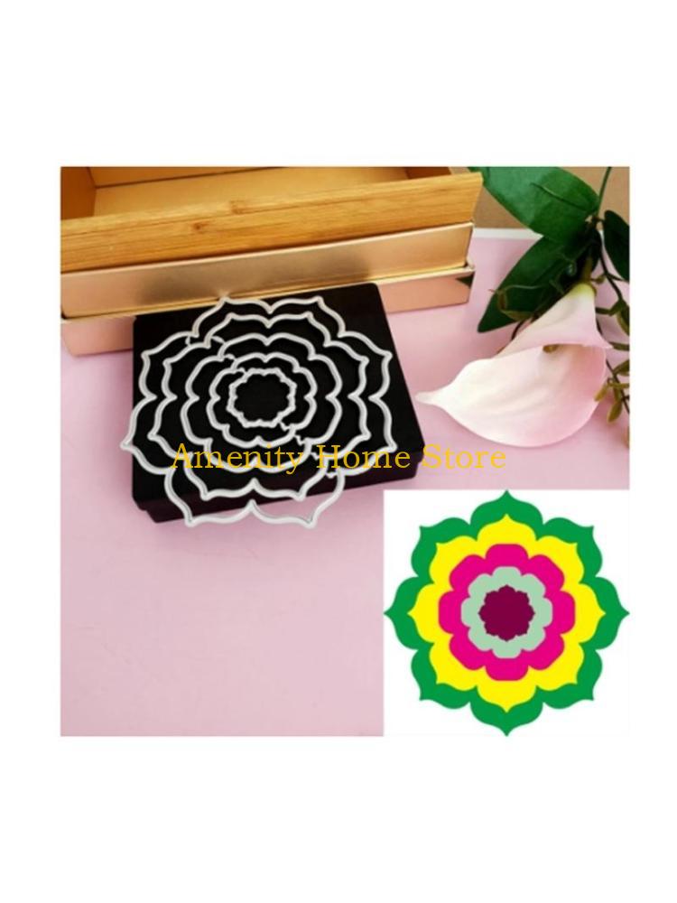 F26C Flower Metal Cutting Dies Stencil DIY Scrapbook Album Paper Card Template Mold CN
