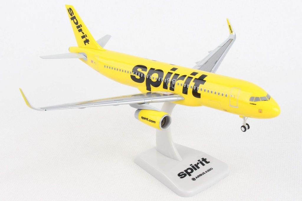 Hogan Wings B A320 Spirit Airlines Sharklet Landing Gear 1/200 Scale Model 11229GR