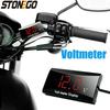 Mini 12V LED Waterproof Display Voltmeter Car Voltage Volt Gauge Panel Meter for Automotive