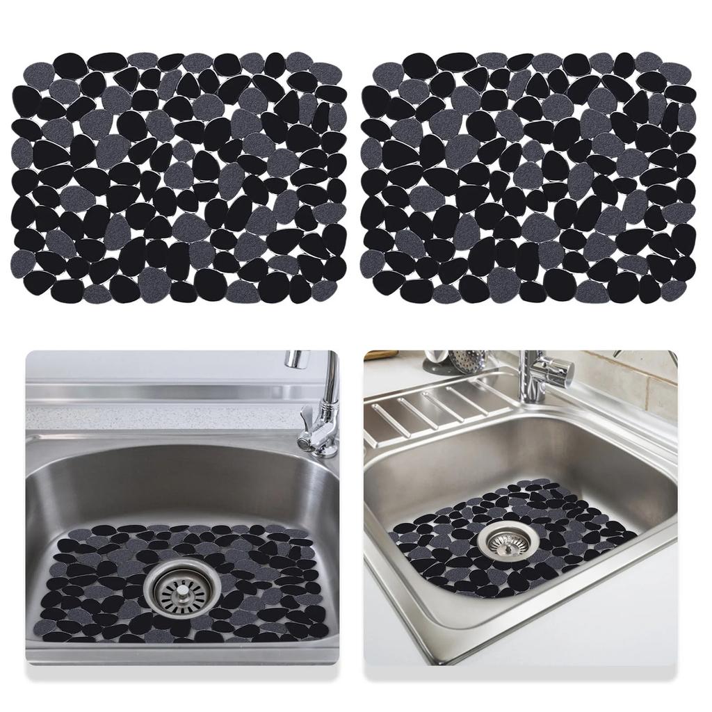 Robuste Spülbeckeneinlage, Zuschneidbarer Küchenspülbecken-Schutz, Geruchlos, Nicht Spülmaschinenfest, Geeignet für Edelstahlspülbecken