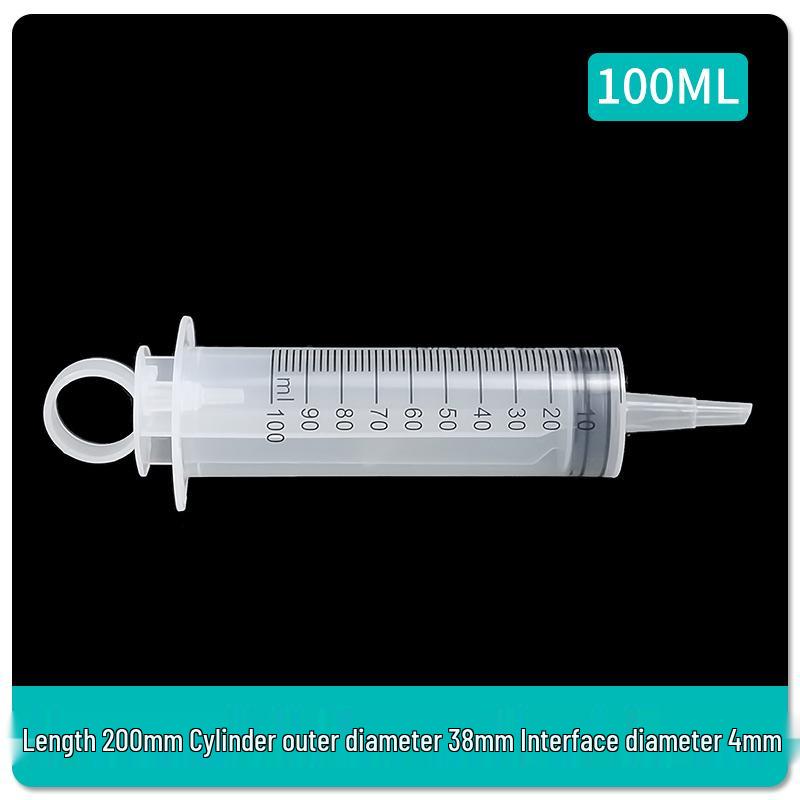 Large Capacity Plastic Syringe Barrel - 60, 100, 150, 250, 500ml for Infusion and Dispensing