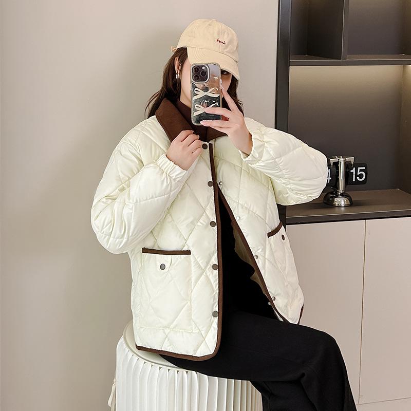 Women's Cotton-padded Clothes, New Fashionable Loose and Versatile Short Cotton-padded Jackets, Winter Women's Coats