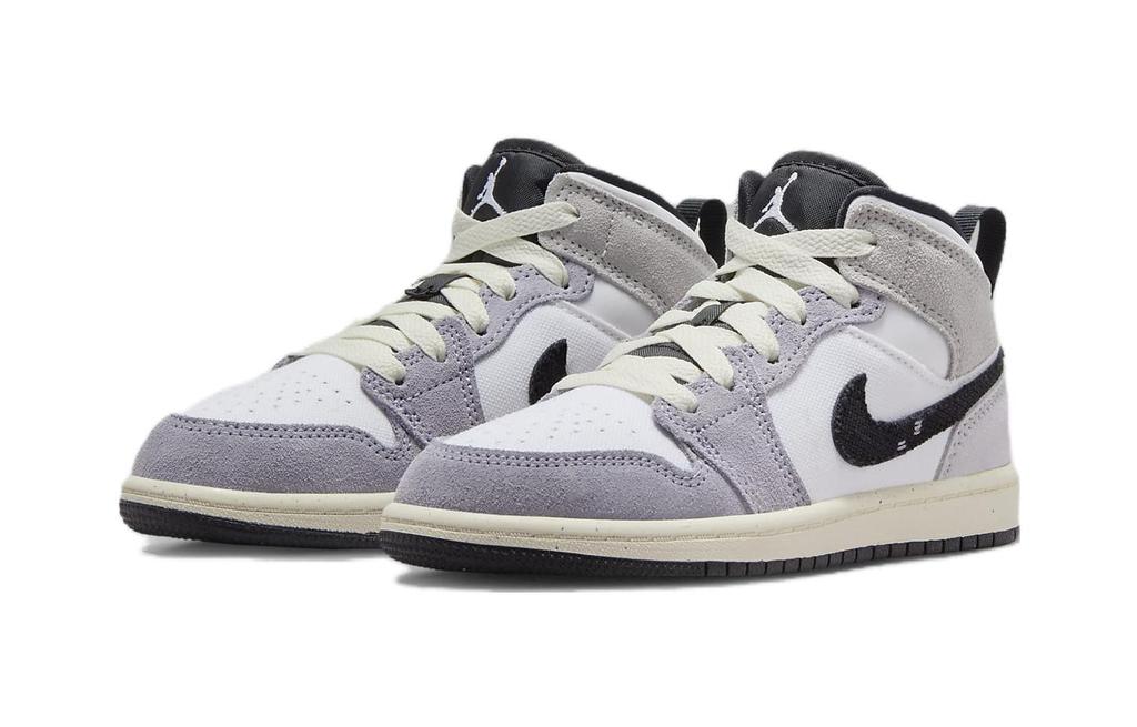 Jordan 1 Mid SE Craft White Cement Grey Black PS FD9090-002
