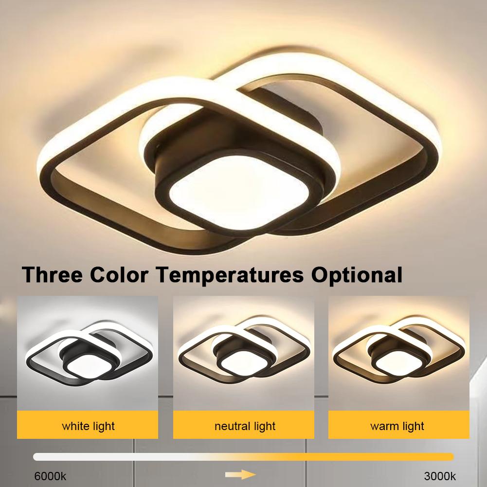 Modern LED Ceiling Light Indoor Lighting Fixtures Indoor Lamp for Hallway Kitchen Aisle Bedroom Living Room