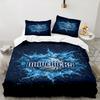 MAVERICKS LOGO Bedding Set 3pcs, High Quality Bedding Set Including 1pc Duvet Cover And 2pcs Pillowcases for Bedroom, Dormitory Gift