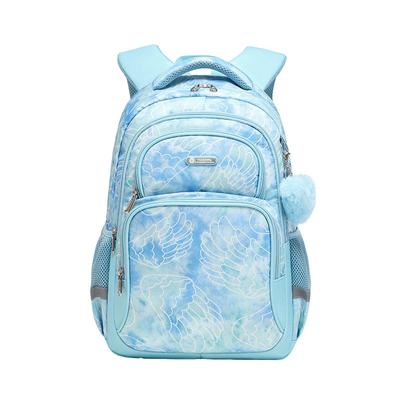 Primary School  Backpack Students Schoolbag Polyester Waterproof Cartoon Pattern Boys Large Capacity Children Backpack Backpack