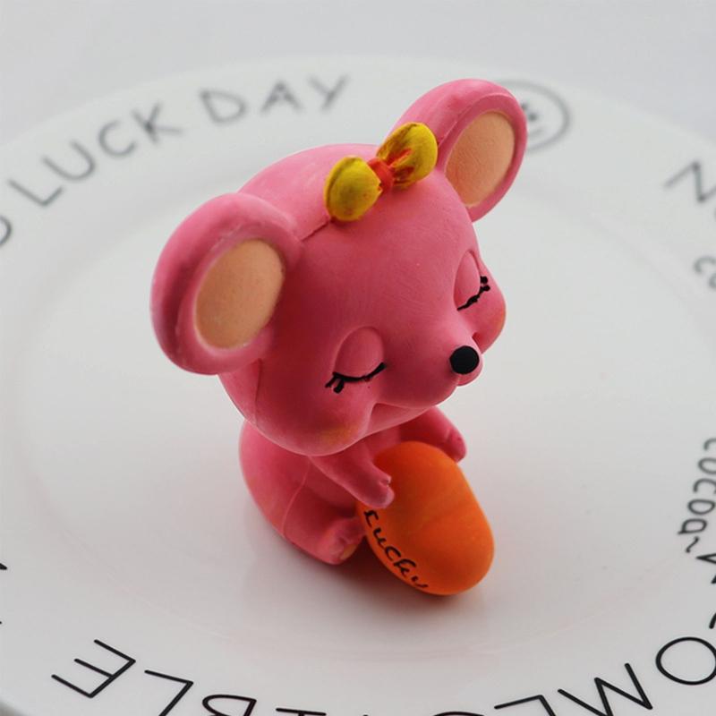 Cute Mouse Handmade Silicone Fondant Mold Chocolate Sugar Craft Paste Mold DIY Candle Resin Crafts Gift for Baking Lover