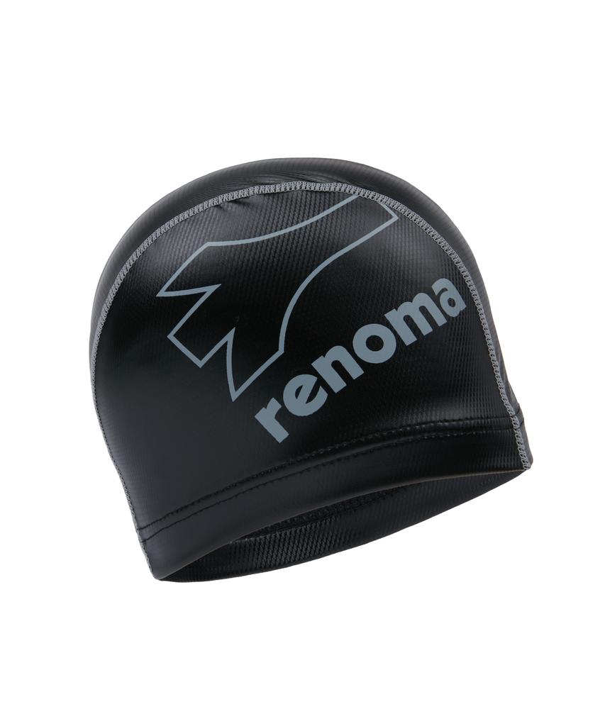 Lenomasuyeongbog Accessories Adult Logo Polytex Swim Cap Black Ro-Rc2C104-Bk