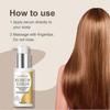 Keratin Infused Hair Serum - Anti-Frizz and Heat Protection for Damaged Hair, Adds Shine and Repair