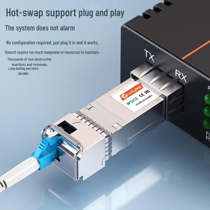 netLINK 10G SFP+ BiDirectional Fiber Optic Module Pair