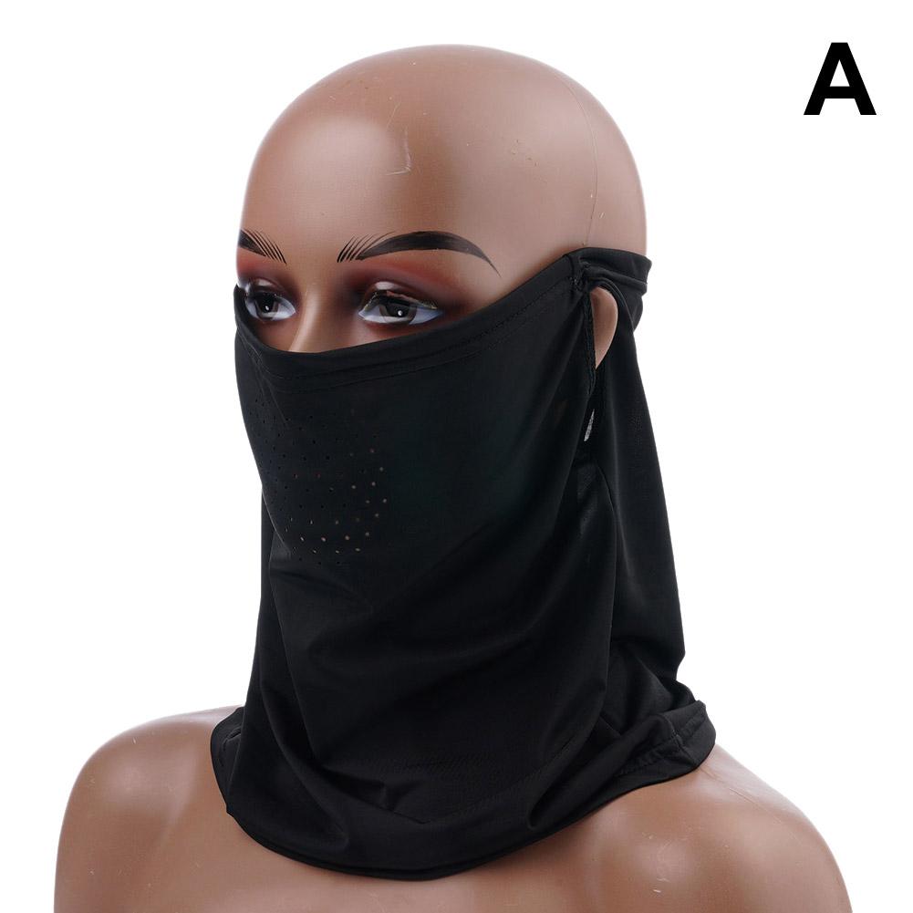 UV Protection Breathable Mask Bandana Face Masks Neck Gaiter Headwear Outdoor Sports Cycling Hiking Fishing Ice Silk Masks