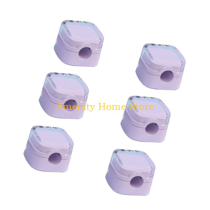 F26C Colorful Cable Practical Cable Management Holder Convenient Cable Organization Clip