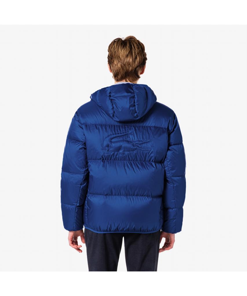 Lacoste Men'S Hooded Duck Down Puffer Bh7841-55N C4X