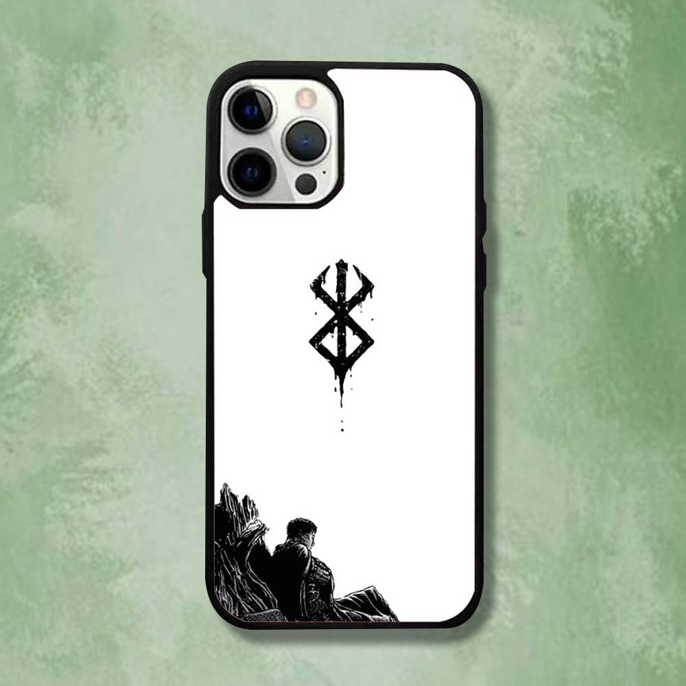 Anime B-Berserks Phone Case For iPhone 16,15,14,13,12,11,Pro,Max,Plus,Mini,SE4,E Magnetic Magsafe Wireless Charging iPhone16plus