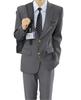 High School Student Anime Fancy Size L [KALAOK] Uniform, Uniform, Cosplay, Costume, 5-Piece Set, Cosplay, Dress, Men's Costume, Grey,