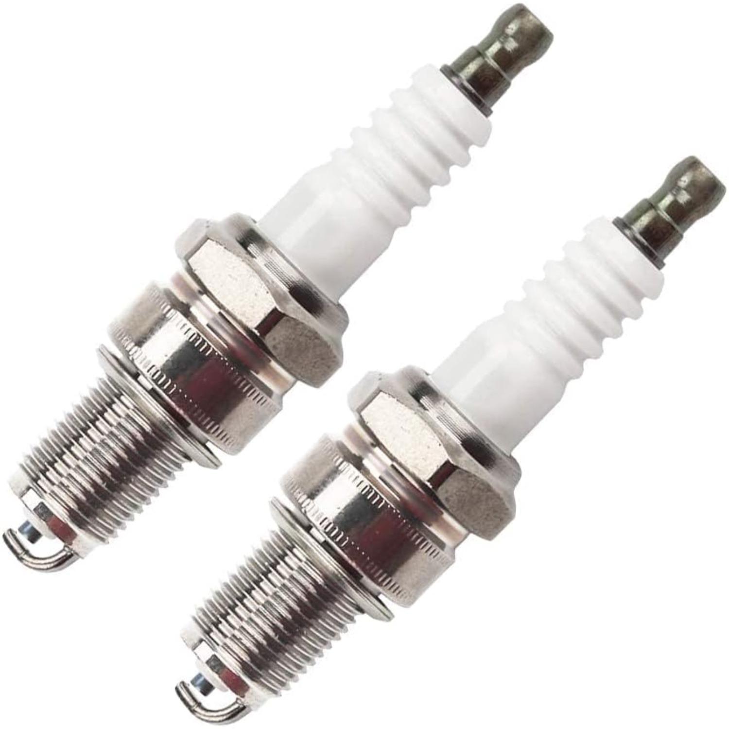 Свеча зажигания F6RTC для MTD 951-10292 751-10292 Двигатель Torch 131-039 Газонокосилка Генератор 2 шт. белый