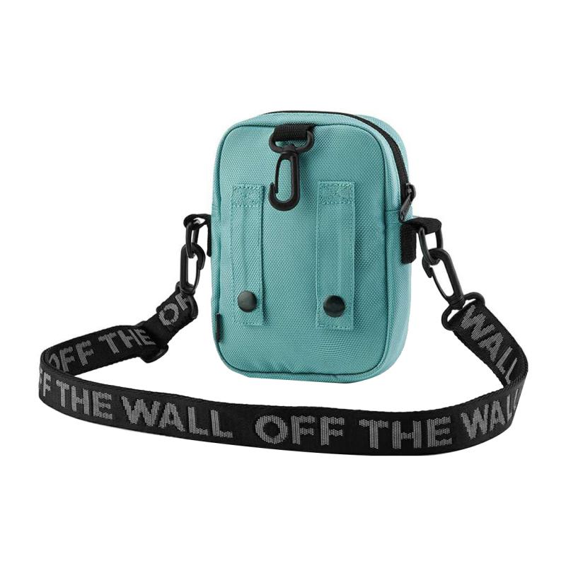 Vans Polyester Shoulder Bag, Crossbody Bag Regular Unisex Green Vans VN0A5FGKSQE
