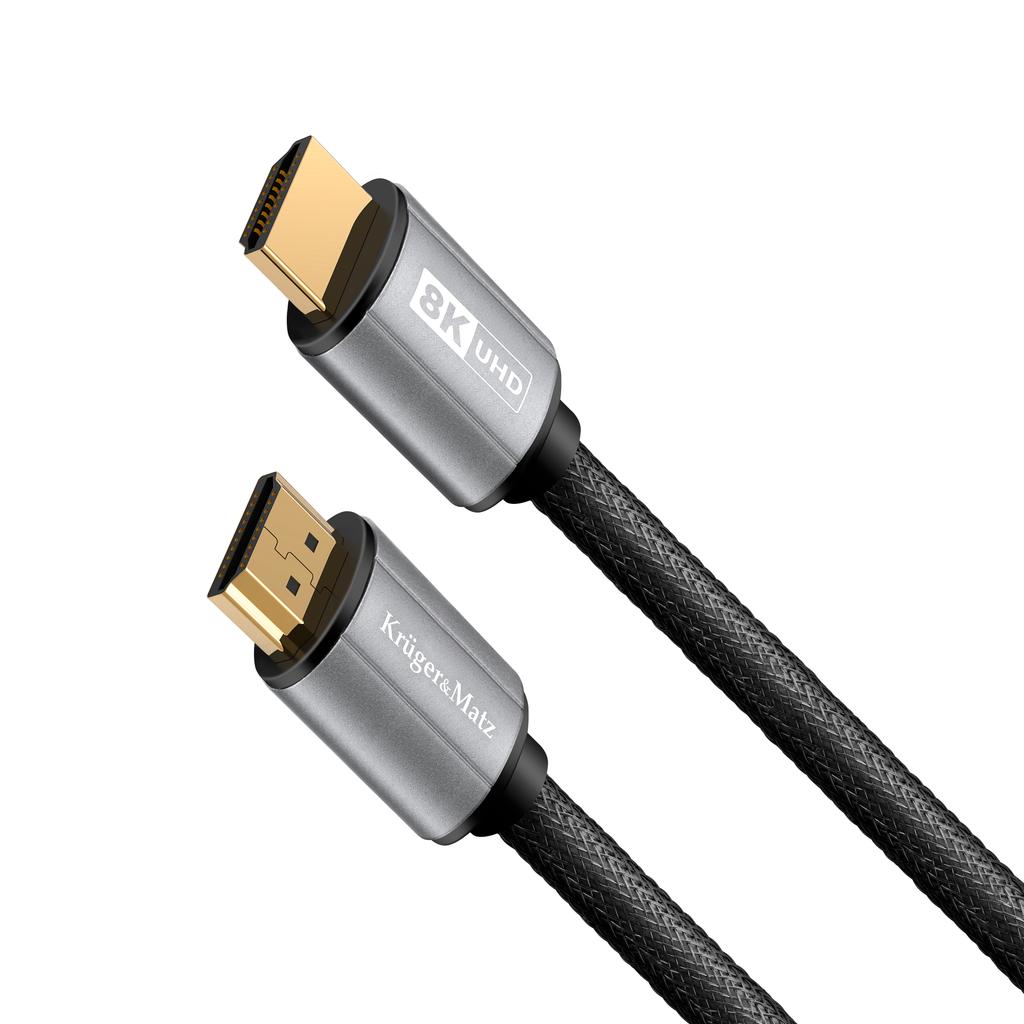 HDMI - HDMI 2.1 cable 0.9m UHD 8K 60Hz KrugerMatz
