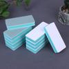 5/10Pcs Polishing Plate Nail Buffing Block Tools Manicure Sanding Accessories Portable Cultural Play Walnut Polishing Block