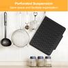 Kitchen Drying Mat Counter Silicone Dish Drainer Pad Non-Slip Tableware Pad Drainage Holder For Bowl Plates Cutlery Fork Spoon