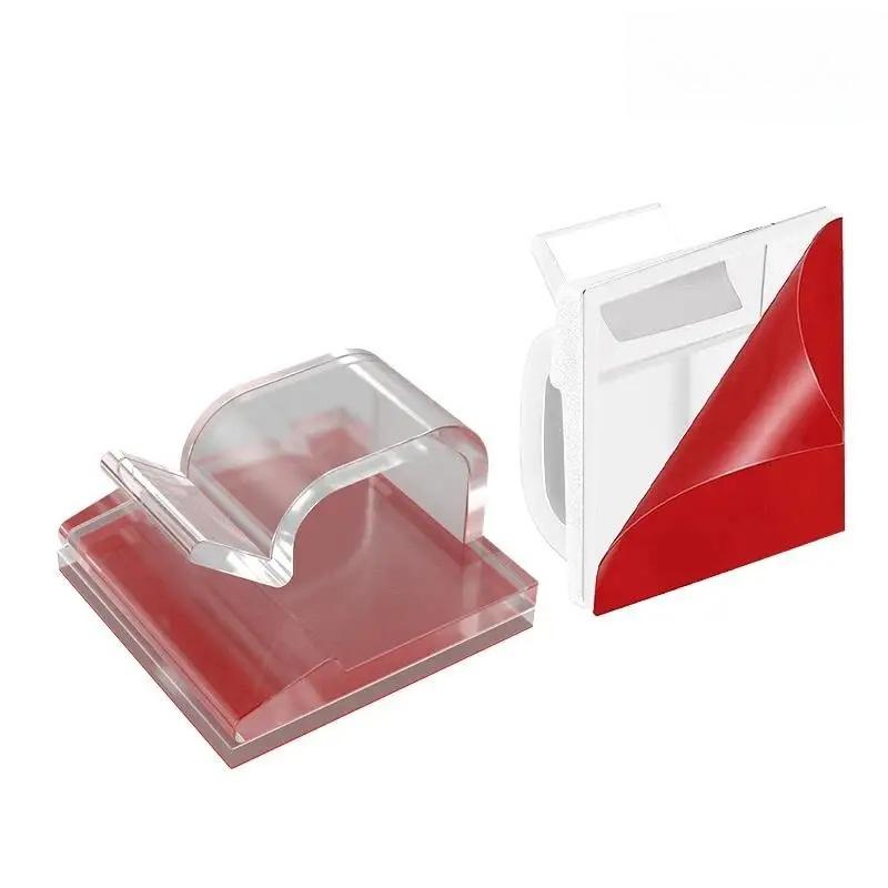 50/20/10PCS USB Cable Clips Adhesive Cable Organizer Sticky Wire Clip Cord Organizer Wires Management Holder For Office Home Charging Cable