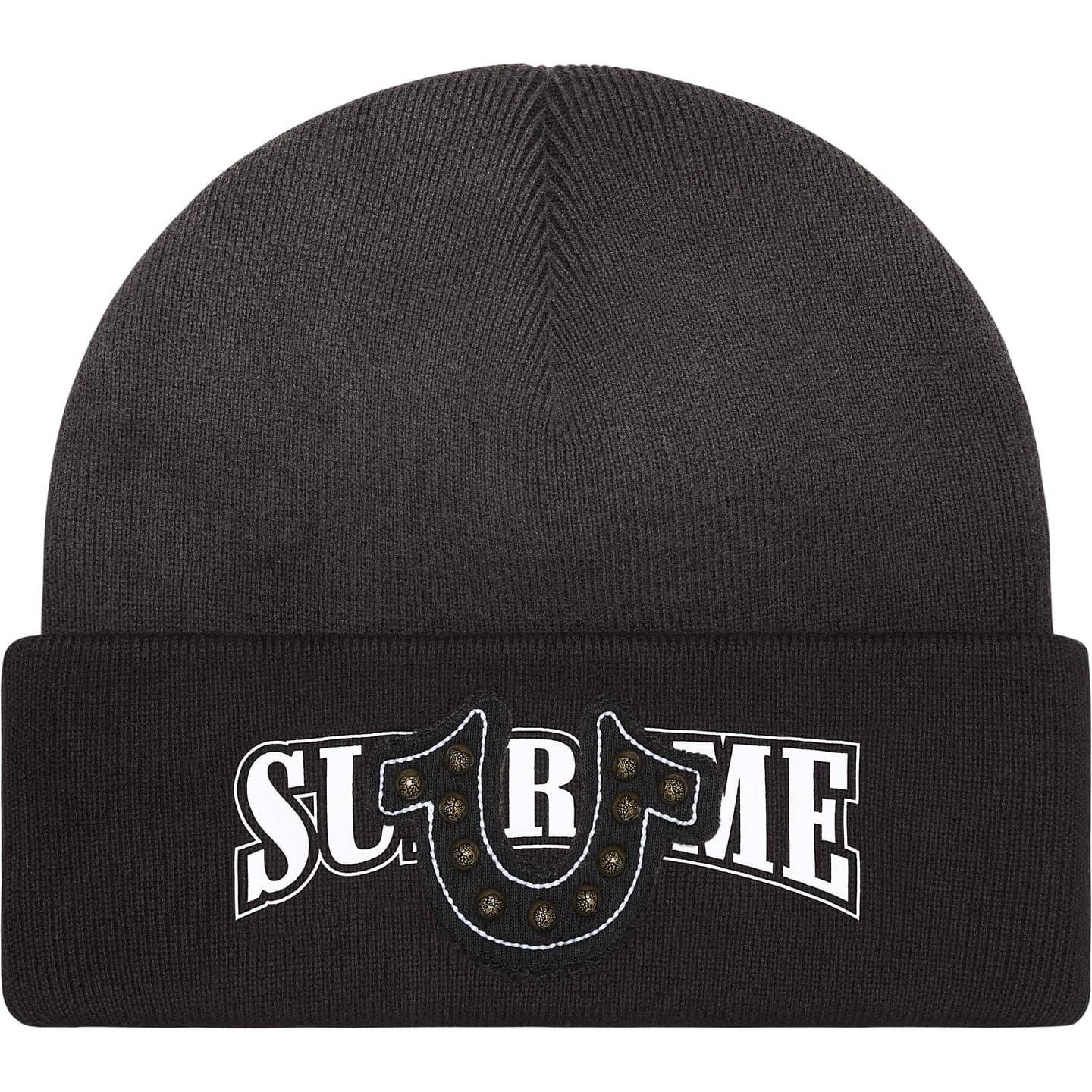 Supreme True Religion Beanie Black One-Size