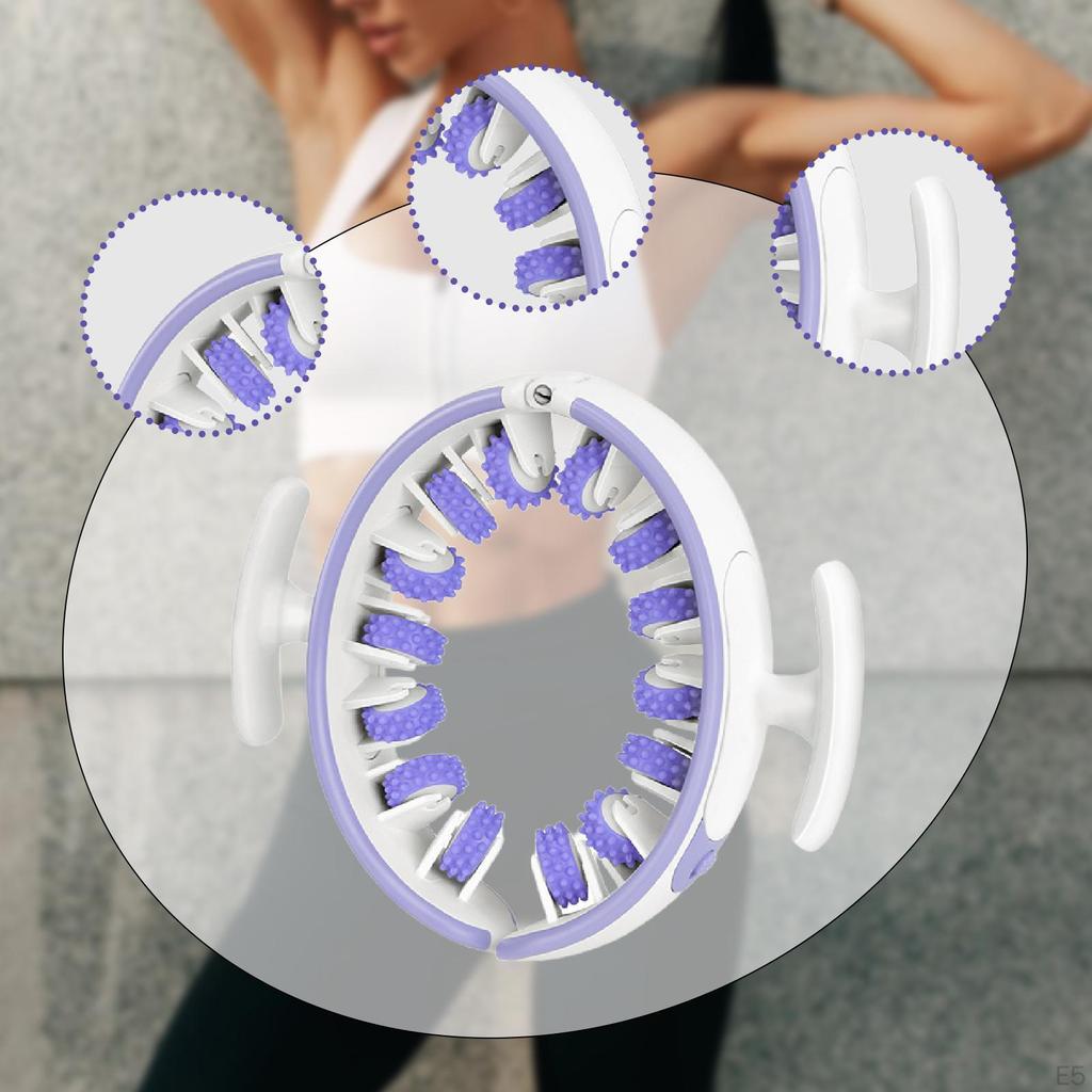 Leg Massage Roller Calf Tool Compact Comfortable Muscle Clamp for Bodybuilding