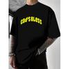 Stylish Loose Men's Printed Cotton Short Sleeves Comfortable T-Shirts Men’s