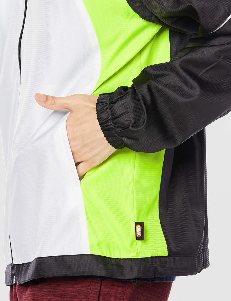 Long Sleeve Lined Wind Warmer Acid Japan S to Japanese size [YONEX] Shirt, Shirt, Yellow, (equivalent S)
