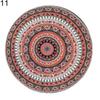 Grande Telo da Spiaggia Mandala per Adulti Sciarpa Rotonda Vintage in Chiffon Anti-sole Telo da Spiaggia Tappetino da Picnic per Yoga all'Aperto
