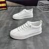 Fashion Men Sneakers Casual Shoes Men Flats Zapatillas Hombre Lightweight PU Leather Breathable Shoe Mens White Sports Tenis Shoes
