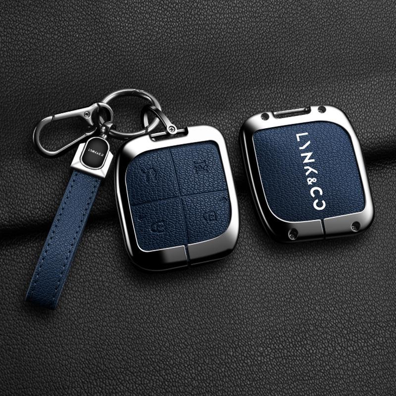 Lynk & Co 03 Key Case: Anti-Drop Protective Shell with Buckle for Models 01/02/05/06/08/09 - Men & Women