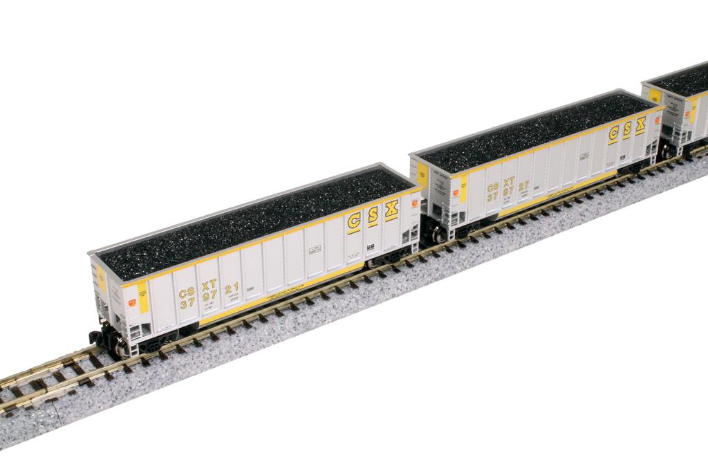 Kato USA Bethgon Coalporter 8 Car Set CSX Gondola Inc.
