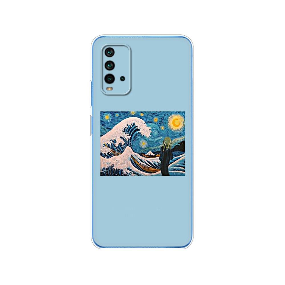 For Xiaomi Redmi 9T Case Silicon Soft Tpu For Redmi 9T Phone Back Cover 6.53 Inch Global Bumper Shockproof Protective Etui Funda
