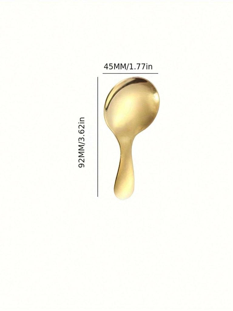 Stainless Steel Portable Spoon, Fork, Short Handle Fork & Spoon, Student Flatware Set, Dining & Dessert Utensils