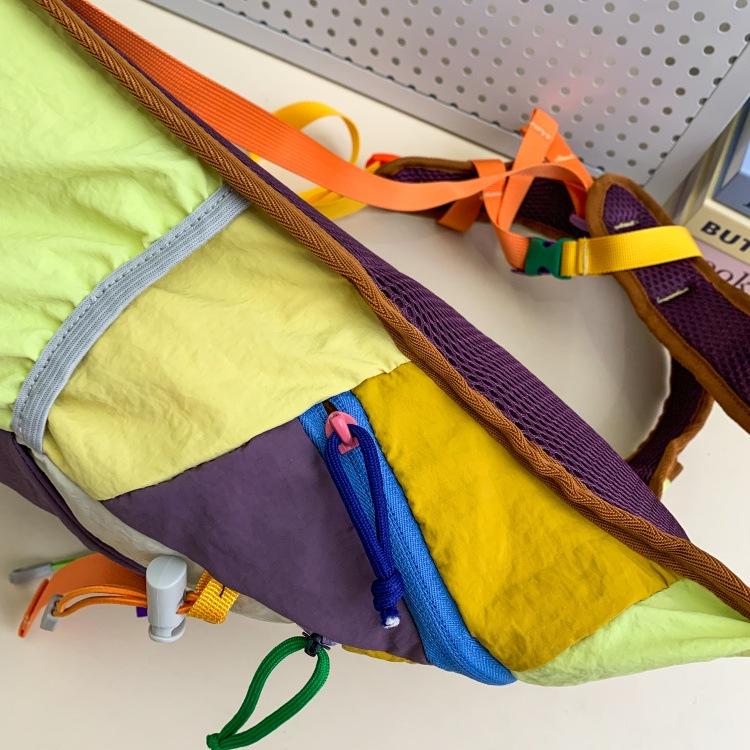 Colorful Women's Lightweight Outdoor Sports Backpack: Large Capacity, Water-Resistant, Casual for Travel & Hiking.