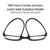 Ultra-Lightweight TR90 Blue Light Blocking Reading Glasses for Middle-Aged & Elderly Unisex