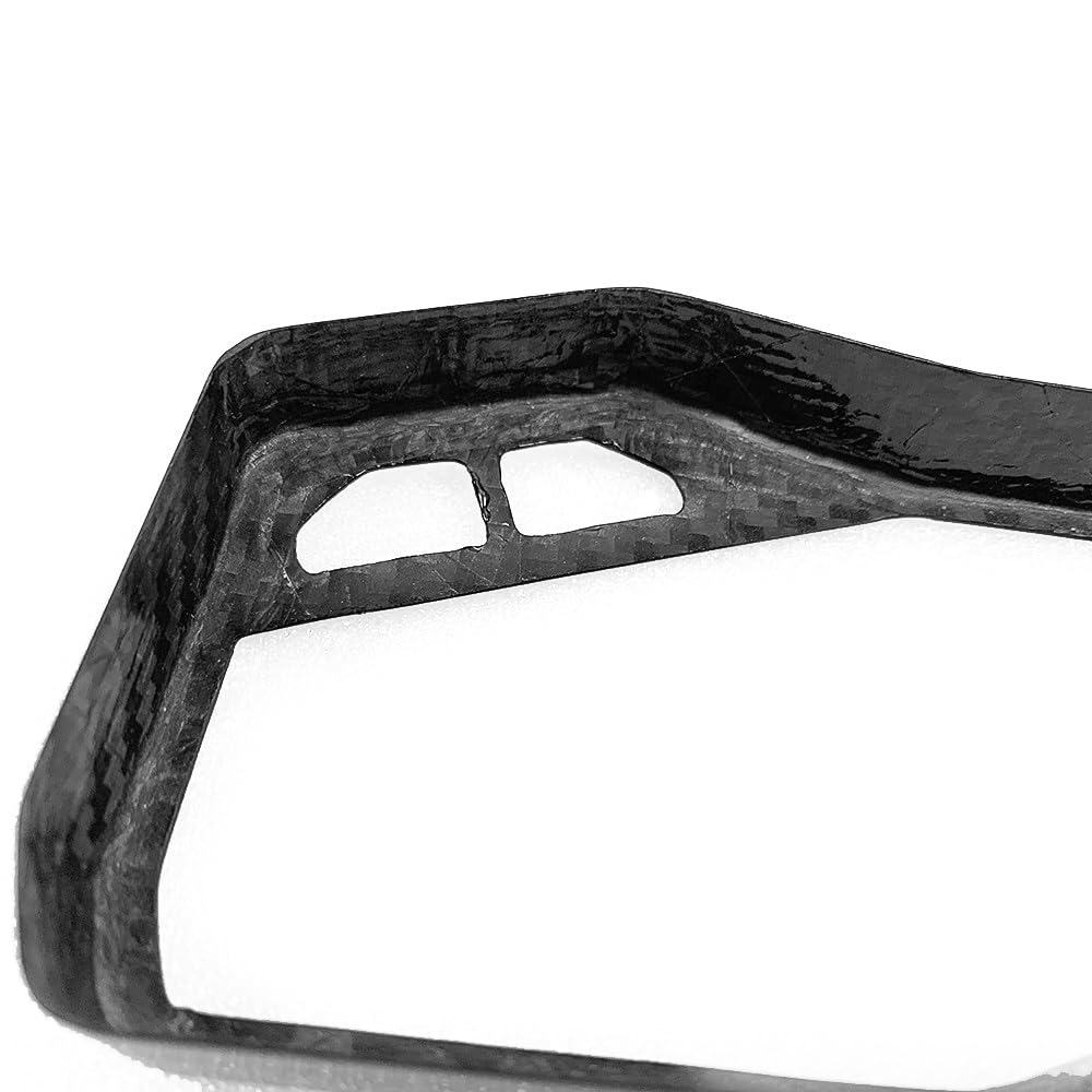 HEINMO Motorcycle 3K Real Carbon Fiber Meter Cover Compatible with MT-09 FZ-09 2013-2019 2020 Meter Unit Tachometer Speedometer Gauge Instrument