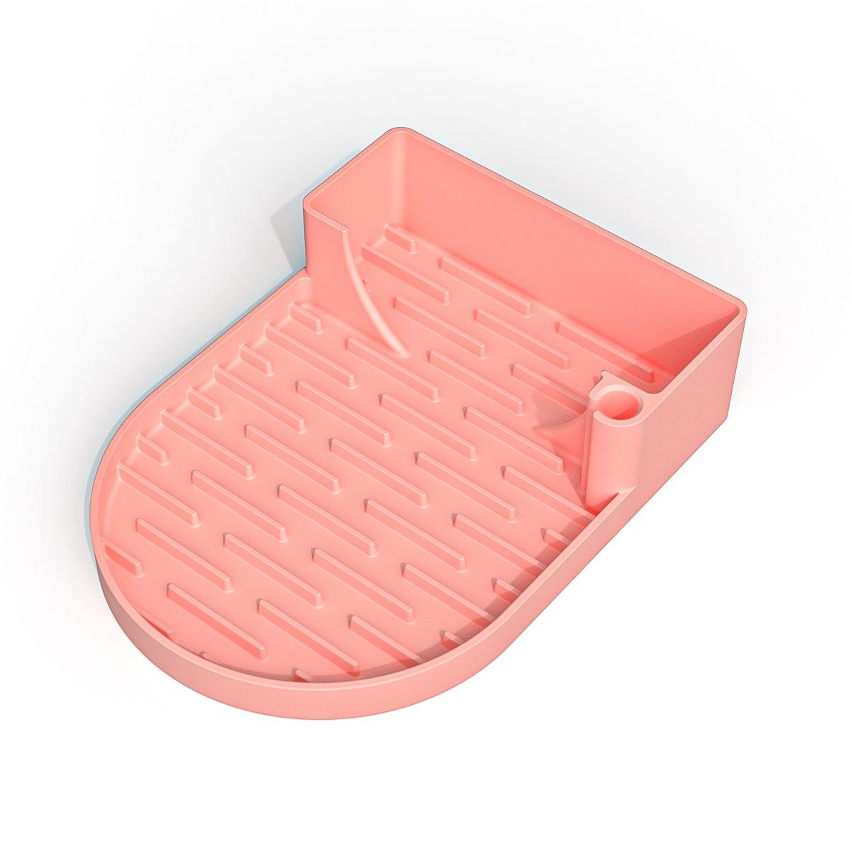 

Silicone Cup Holder Baby Bottle Drying Rack Suitable for 20/30/40 Oz Water Bottles Mugs and Glass Accessories Reusable BPA Free рожевий