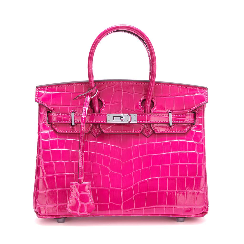 Nova bolsa de mão de couro da moda, couro envernizado brilhante, padrão de jacaré, bolsa de ombro mensageiro com fivela prateada